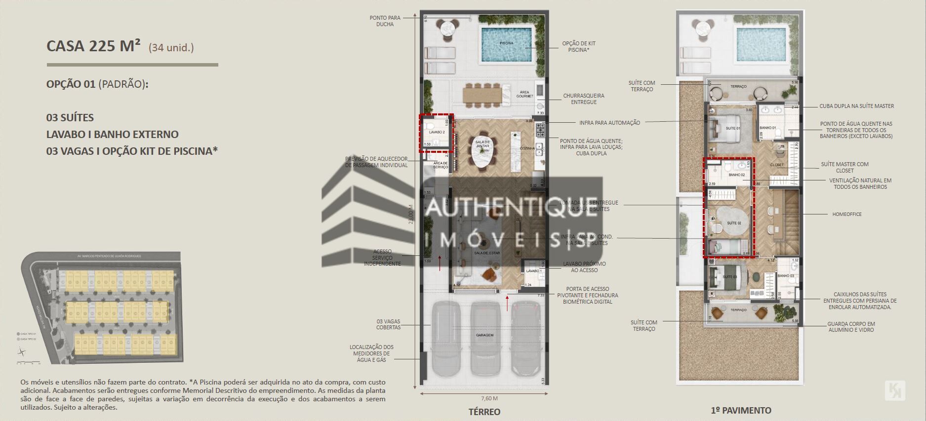 Casa de Condomínio à venda com 3 quartos, 204m² - Foto 27