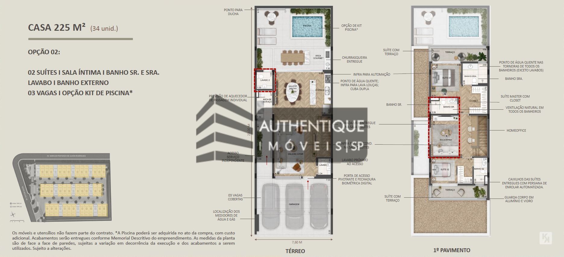 Casa de Condomínio à venda com 3 quartos, 204m² - Foto 34