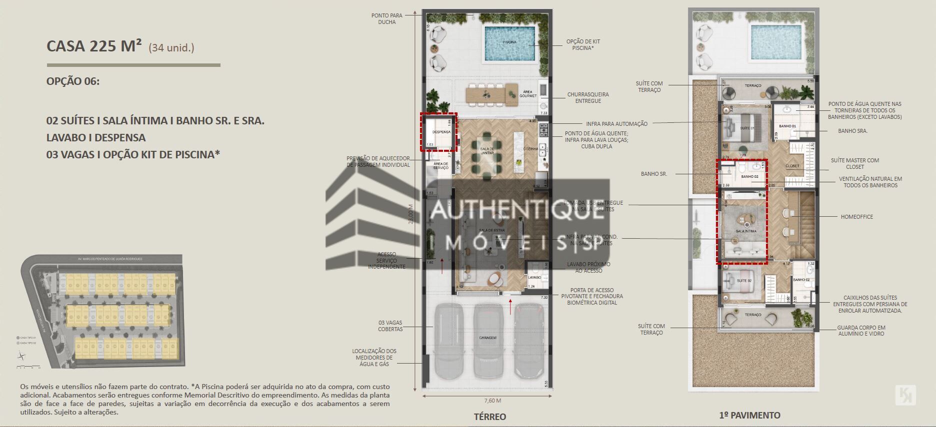 Casa de Condomínio à venda com 3 quartos, 204m² - Foto 38