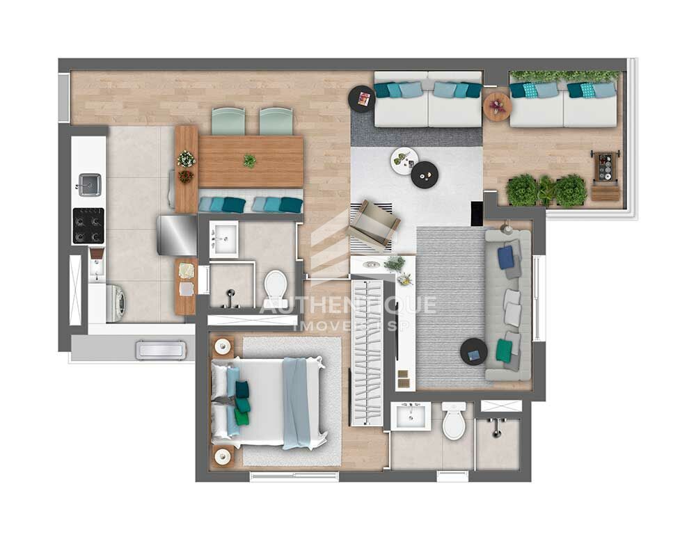 Apartamento, 2 quartos, 60 m² - Foto 42
