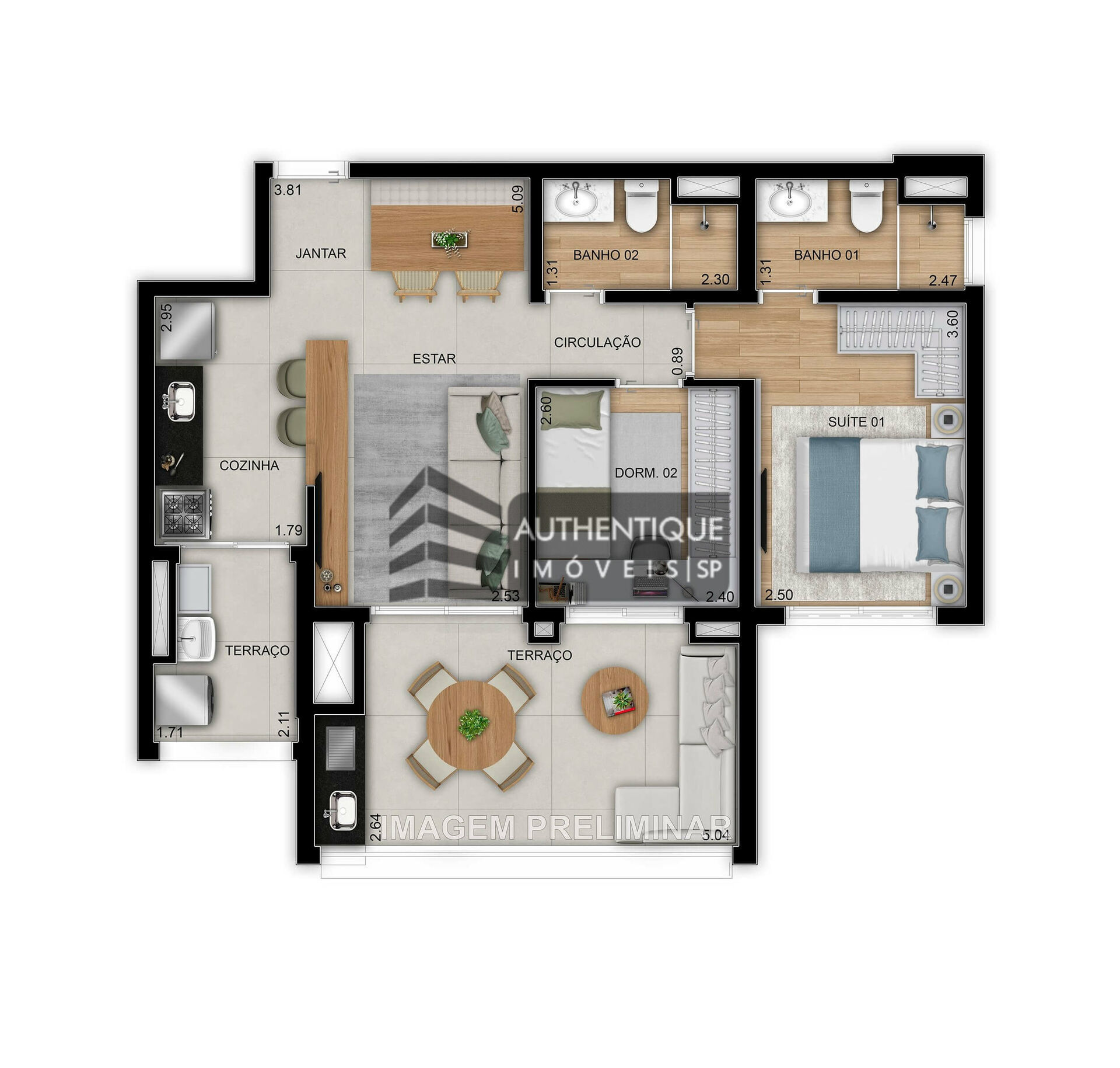 Apartamento à venda com 3 quartos, 93m² - Foto 27