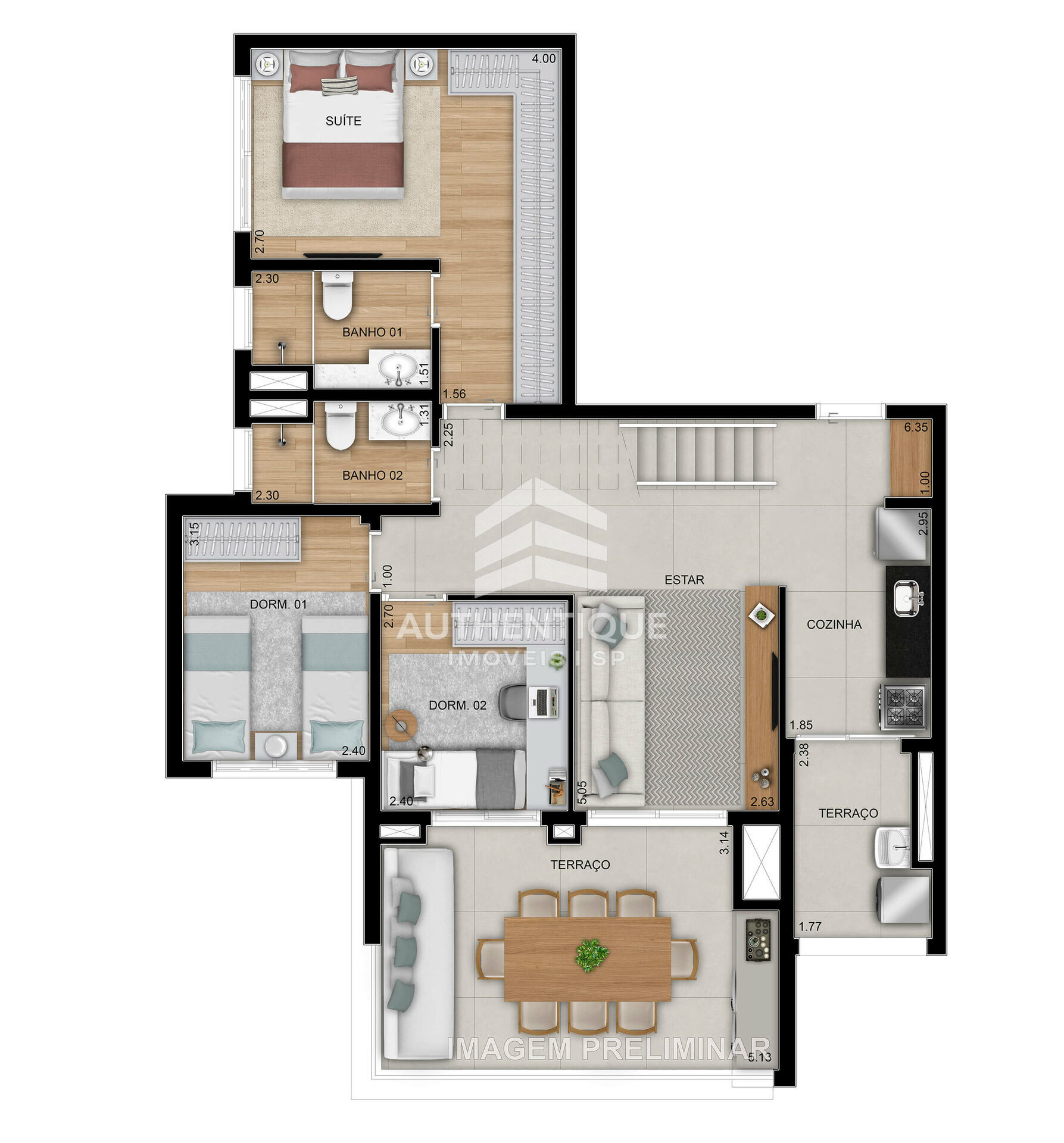 Apartamento, 3 quartos, 93 m² - Foto 24