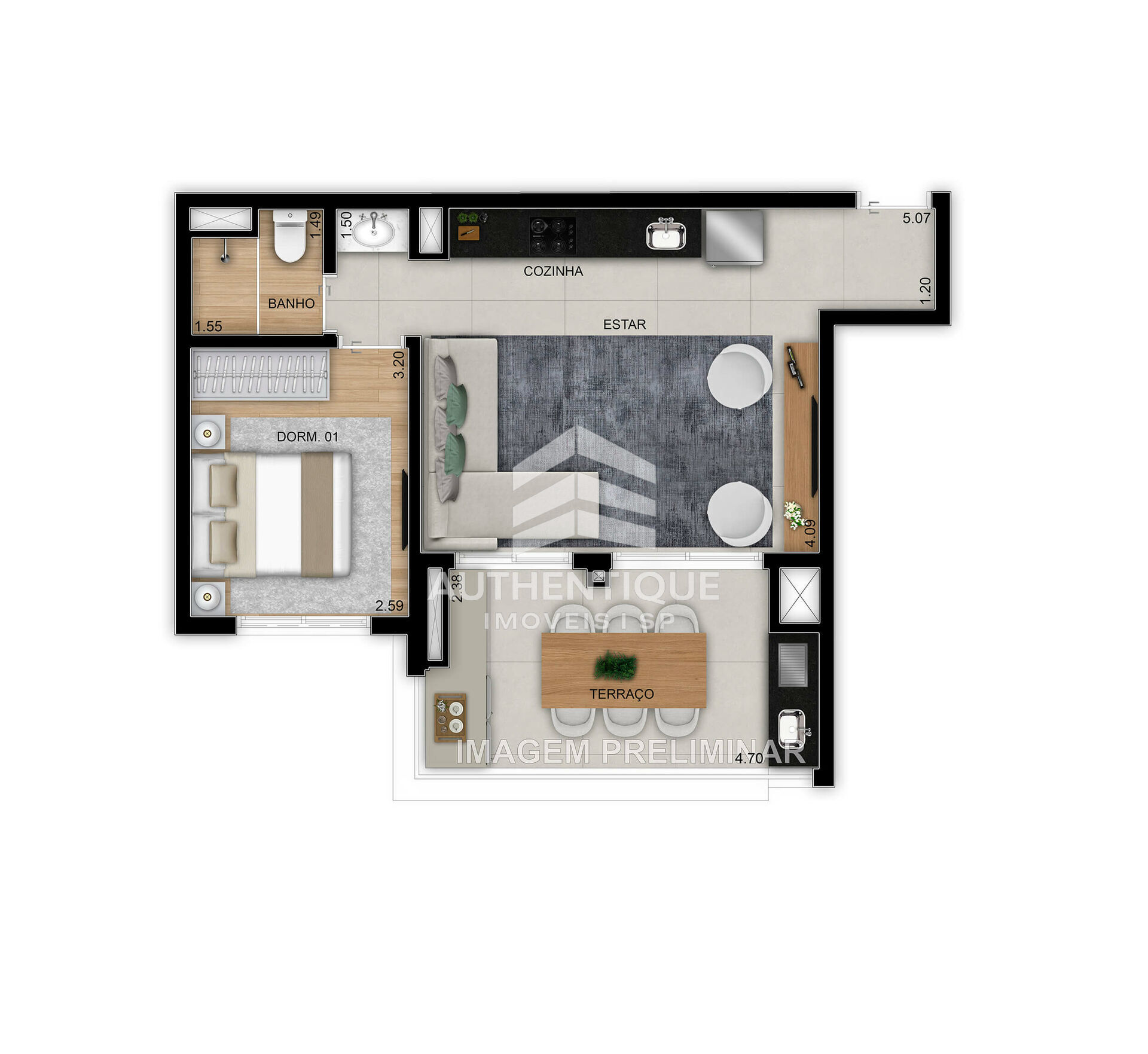Apartamento, 3 quartos, 93 m² - Foto 20