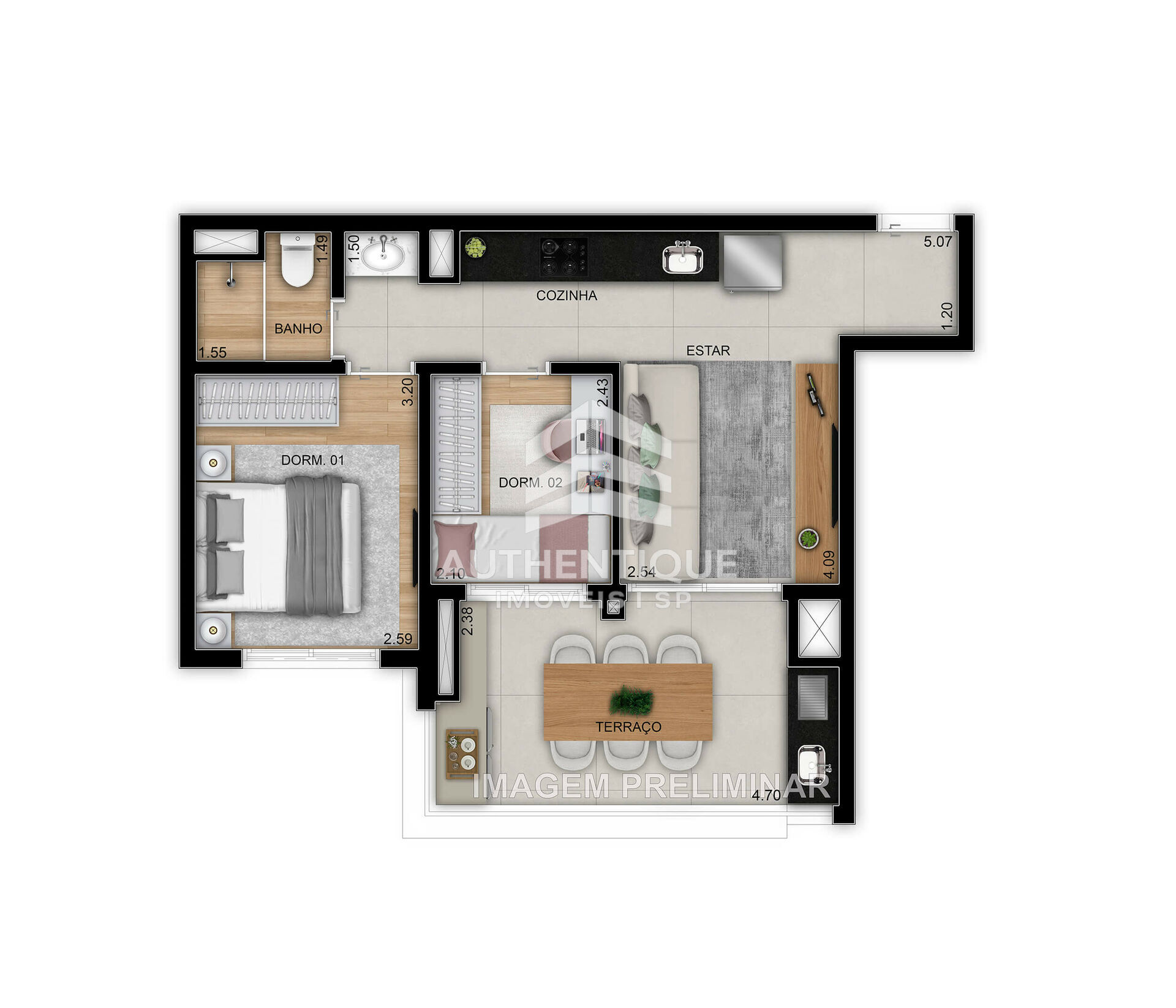 Apartamento, 3 quartos, 93 m² - Foto 26