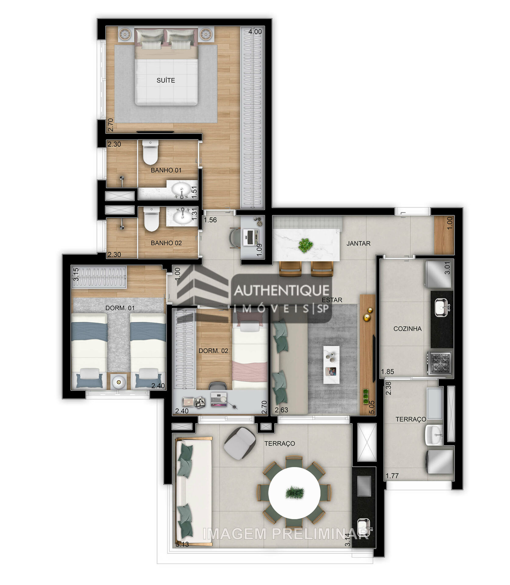 Apartamento à venda com 3 quartos, 93m² - Foto 28