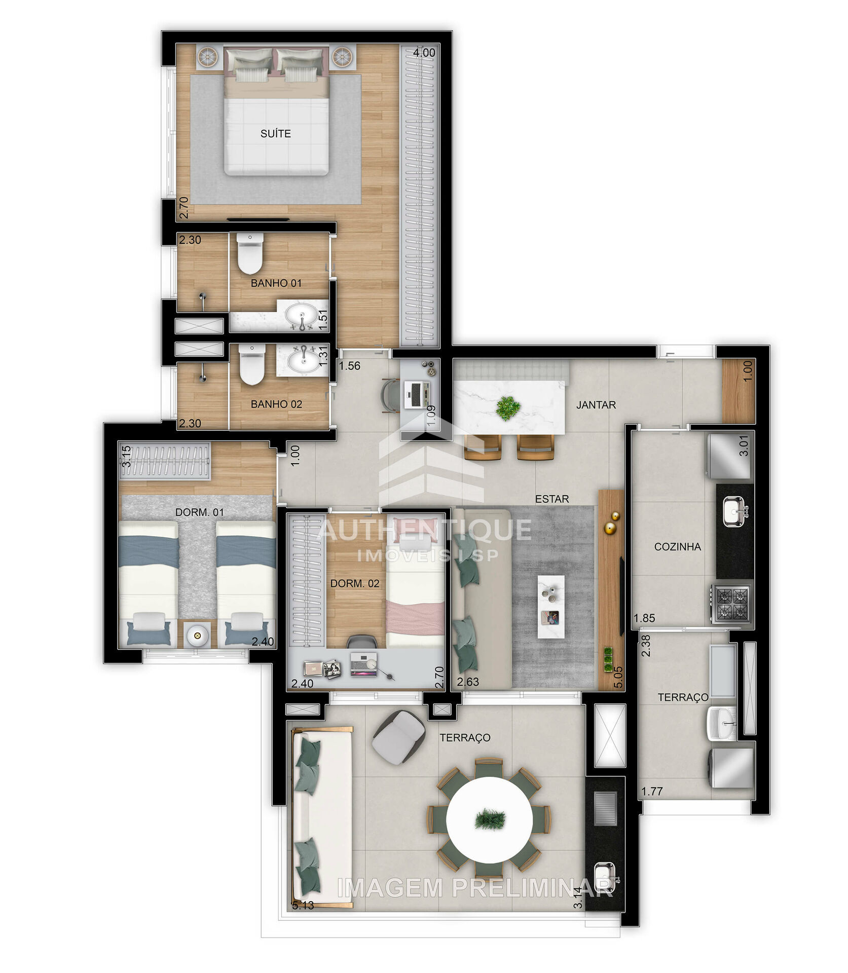 Apartamento, 3 quartos, 93 m² - Foto 28