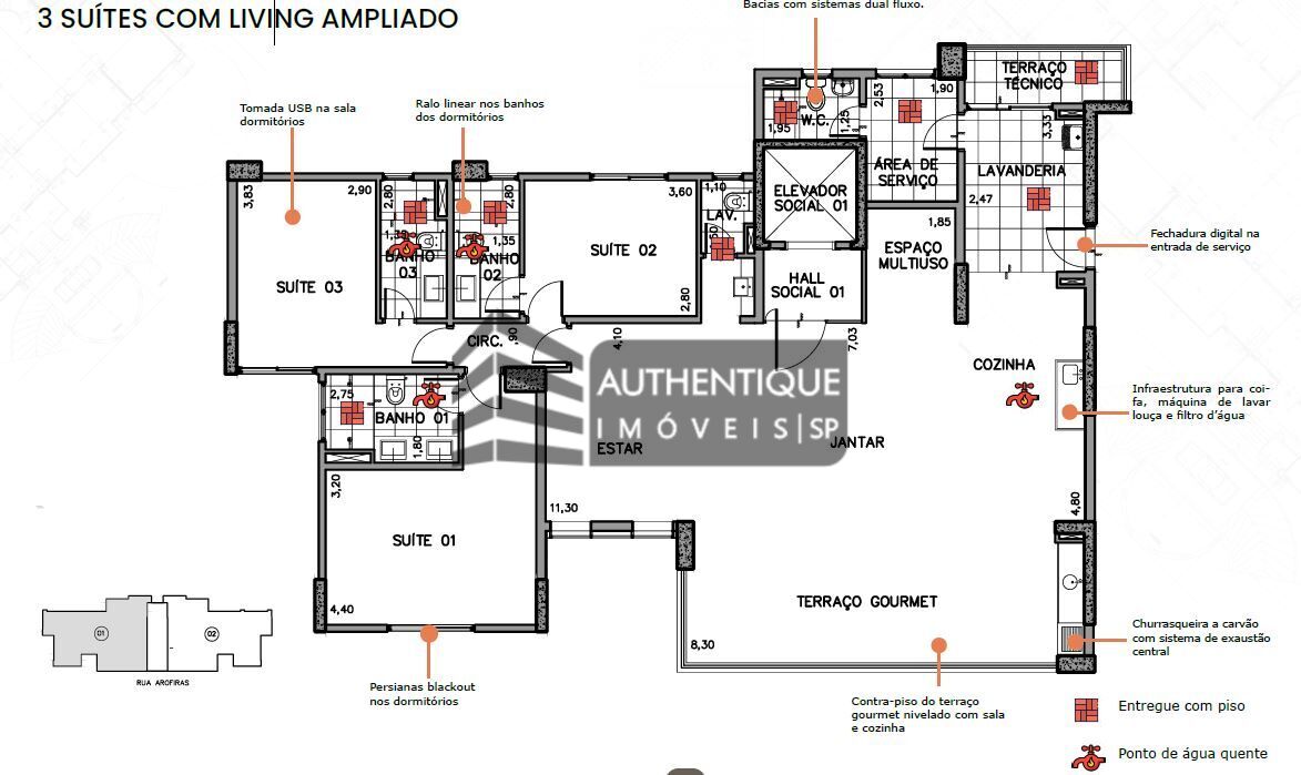 Apartamento, 4 quartos, 178 m² - Foto 25