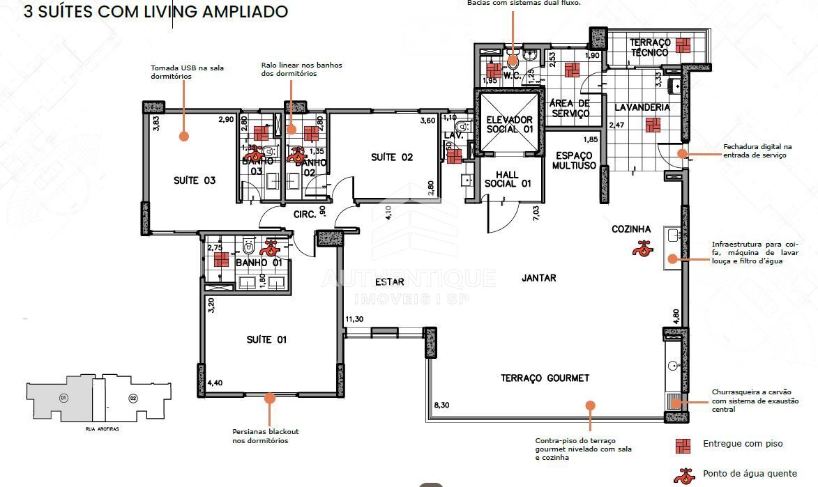 Apartamento, 4 quartos, 178 m² - Foto 25