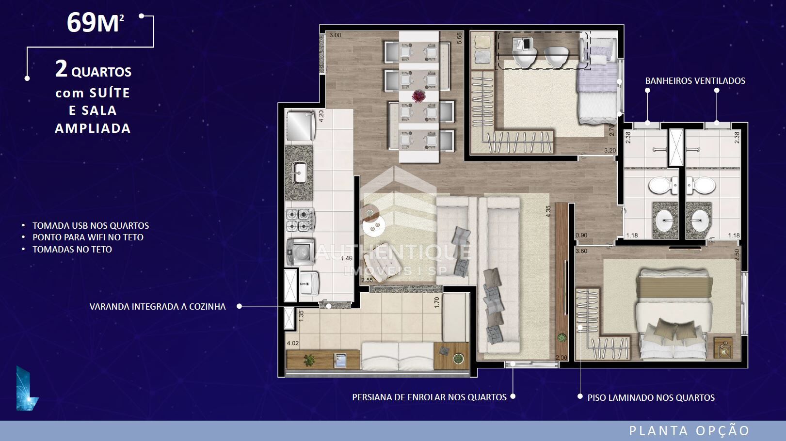 Apartamento, 2 quartos, 56 m² - Foto 26