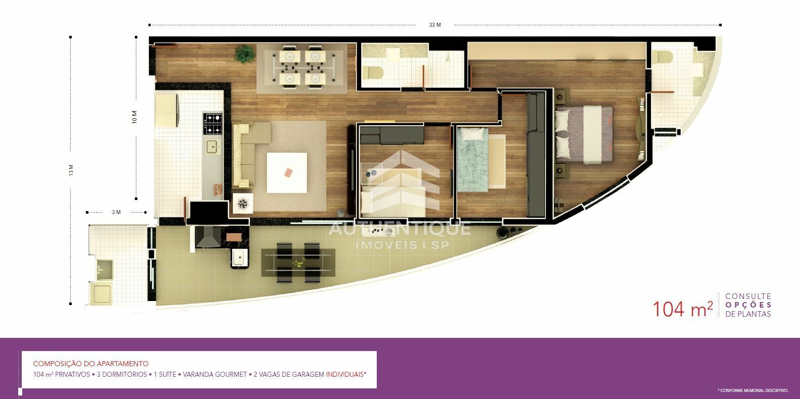 Apartamento, 3 quartos, 104 m² - Foto 35