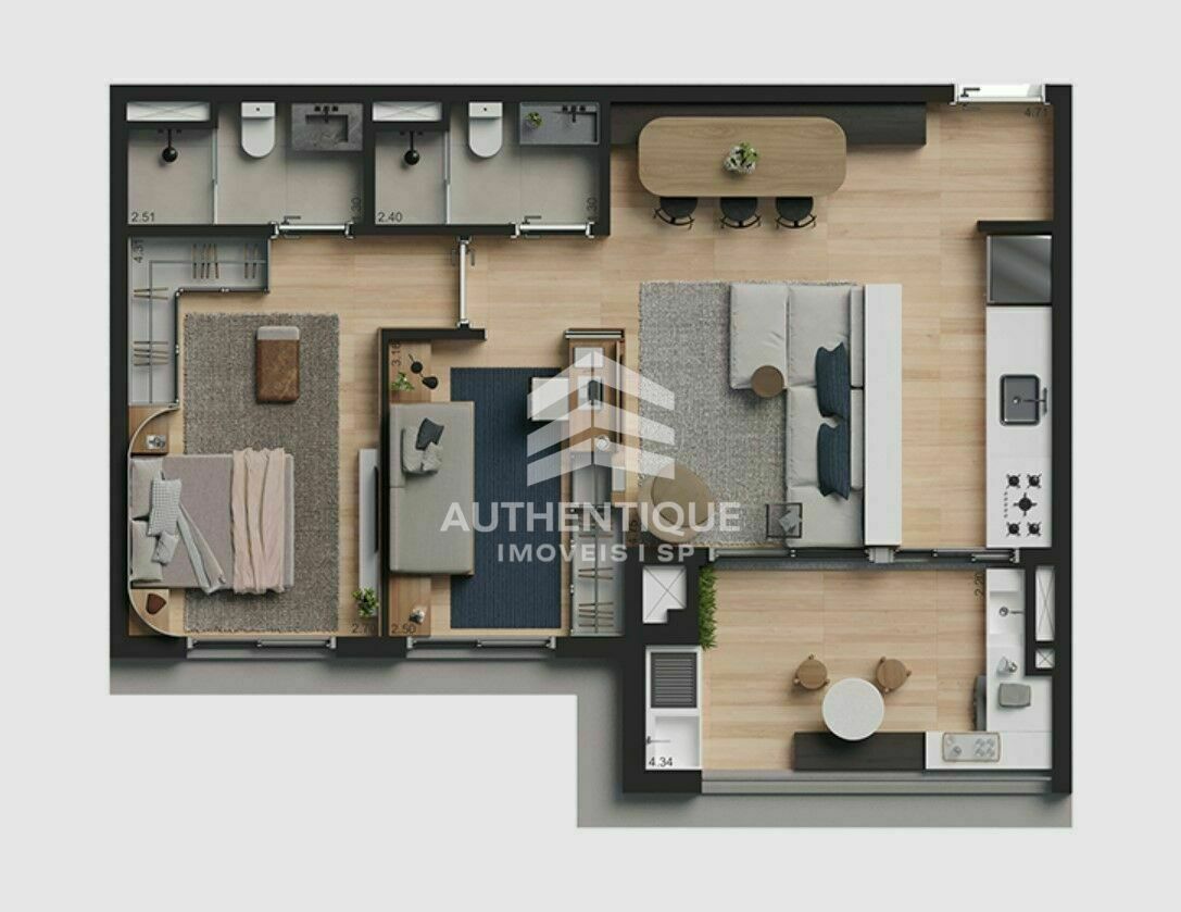 Apartamento, 3 quartos, 131 m² - Foto 43