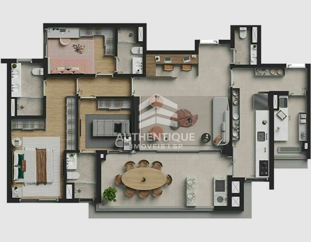 Apartamento, 3 quartos, 131 m² - Foto 47