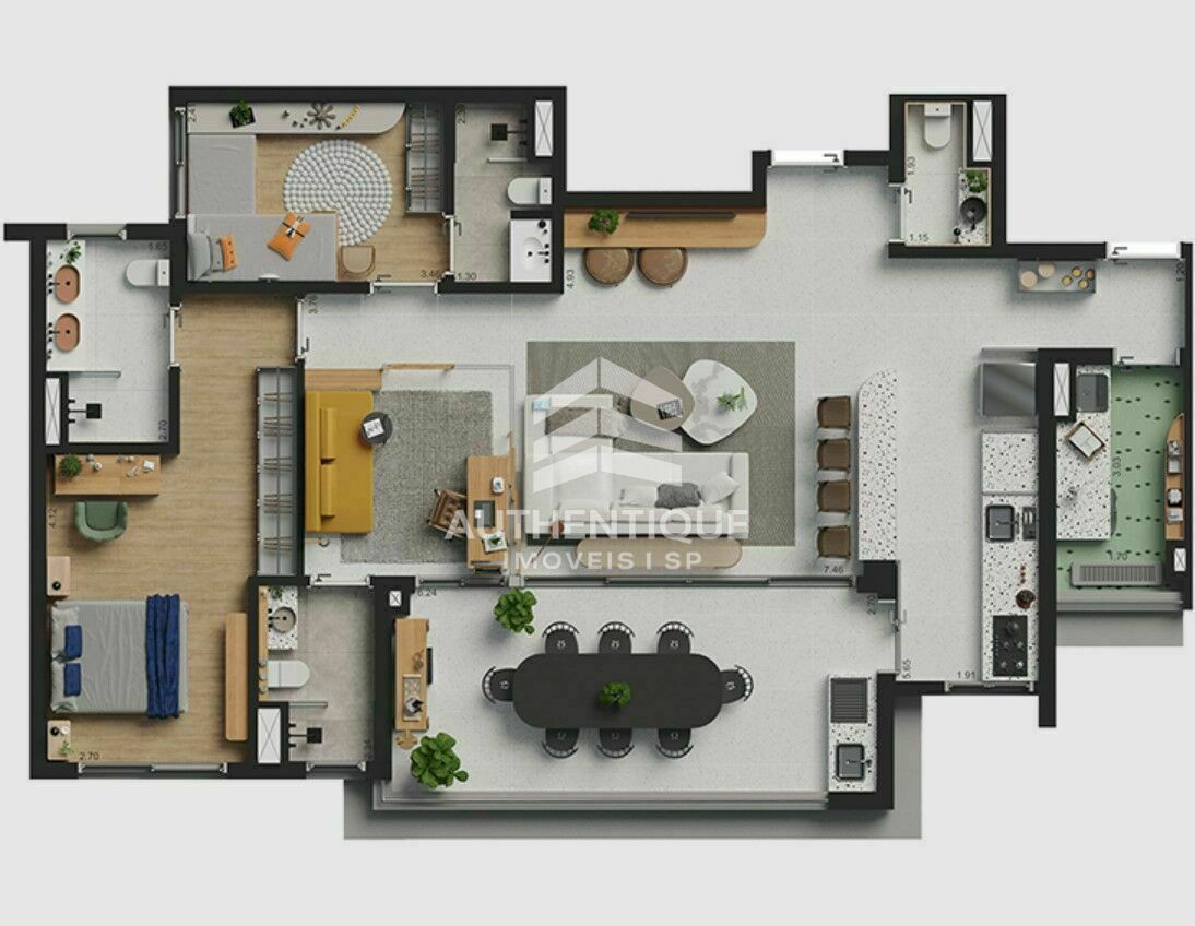 Apartamento, 3 quartos, 131 m² - Foto 46