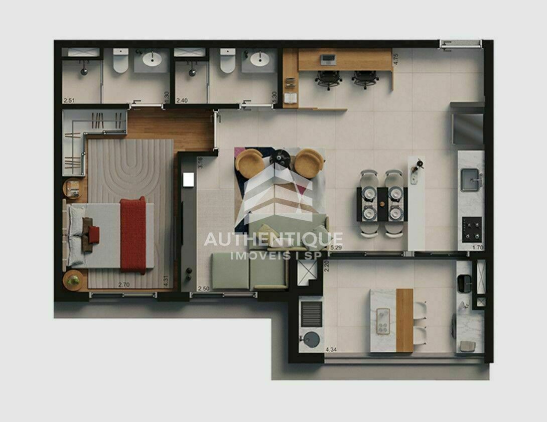 Apartamento, 3 quartos, 131 m² - Foto 42