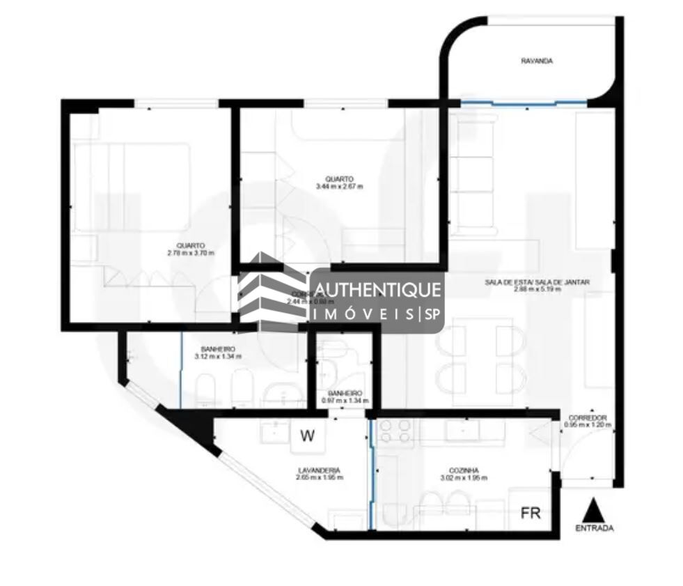 Apartamento à venda com 2 quartos, 67m² - Foto 18