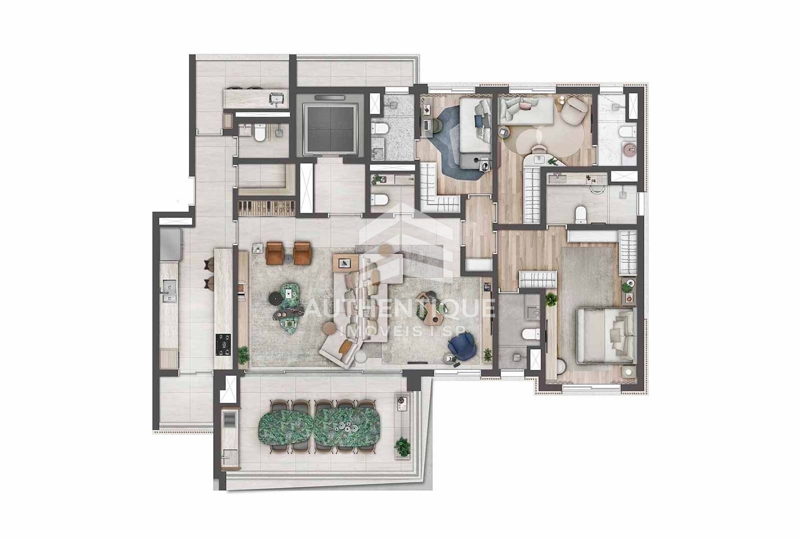 Cobertura, 4 quartos, 346 m² - Foto 20