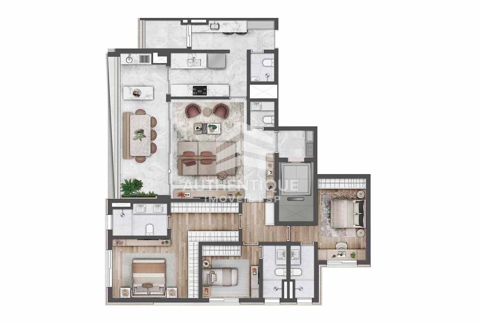 Cobertura, 4 quartos, 346 m² - Foto 18