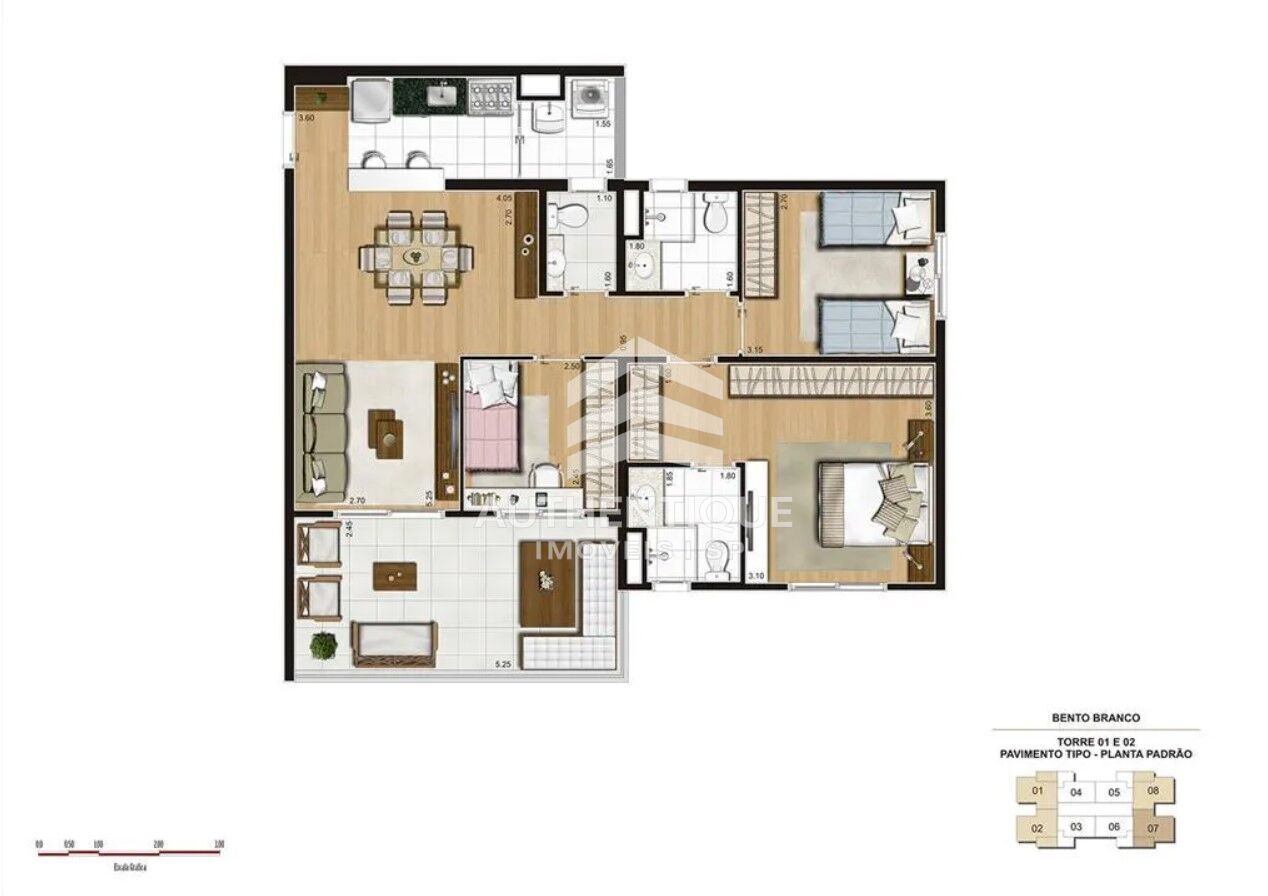 Apartamento, 3 quartos, 92 m² - Foto 37