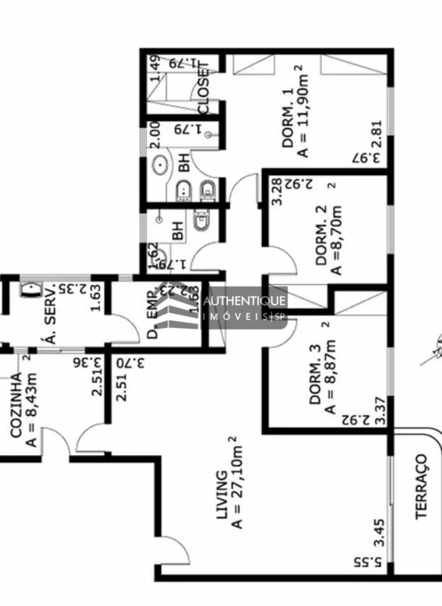 Apartamento à venda com 3 quartos, 112m² - Foto 33