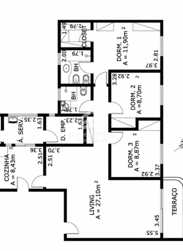 Apartamento, 3 quartos, 112 m² - Foto 33