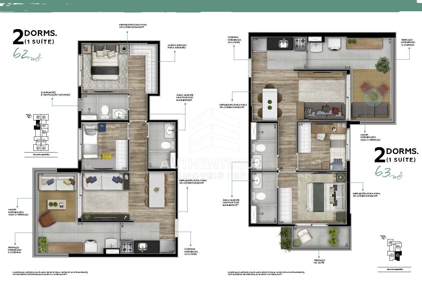 Apartamento, 2 quartos, 63 m² - Foto 19