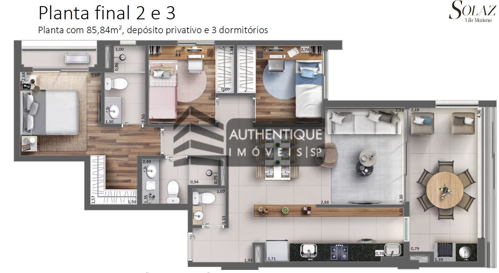 Apartamento à venda com 3 quartos, 87m² - Foto 32