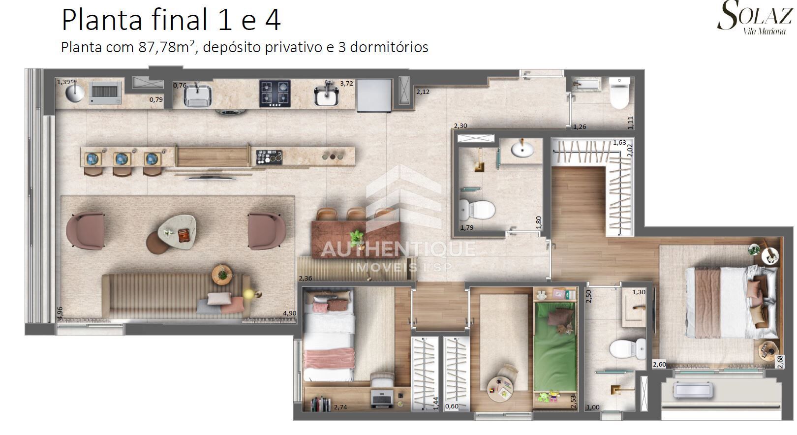 Apartamento, 3 quartos, 87 m² - Foto 33