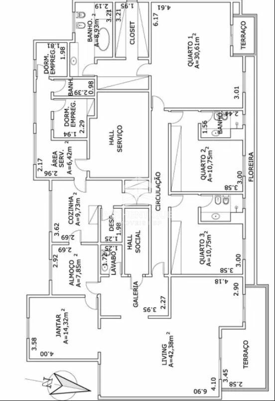 Apartamento, 3 quartos, 267 m² - Foto 7