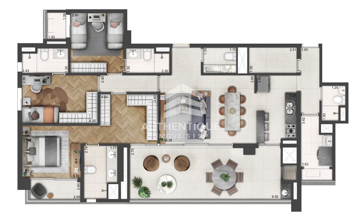 Apartamento, 4 quartos, 145 m² - Foto 17