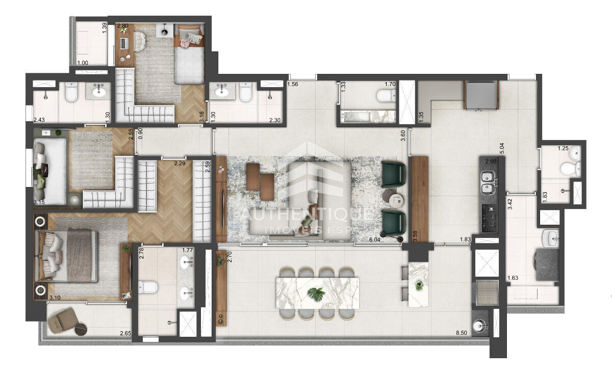 Apartamento, 4 quartos, 145 m² - Foto 15