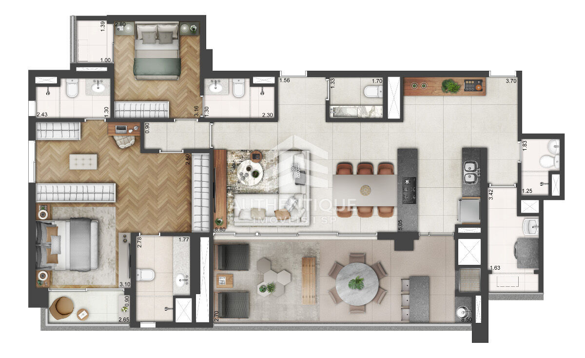 Apartamento, 4 quartos, 145 m² - Foto 16