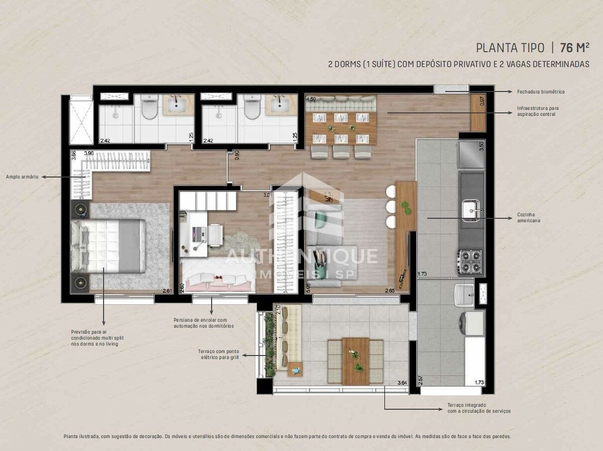 Apartamento, 2 quartos, 114 m² - Foto 29