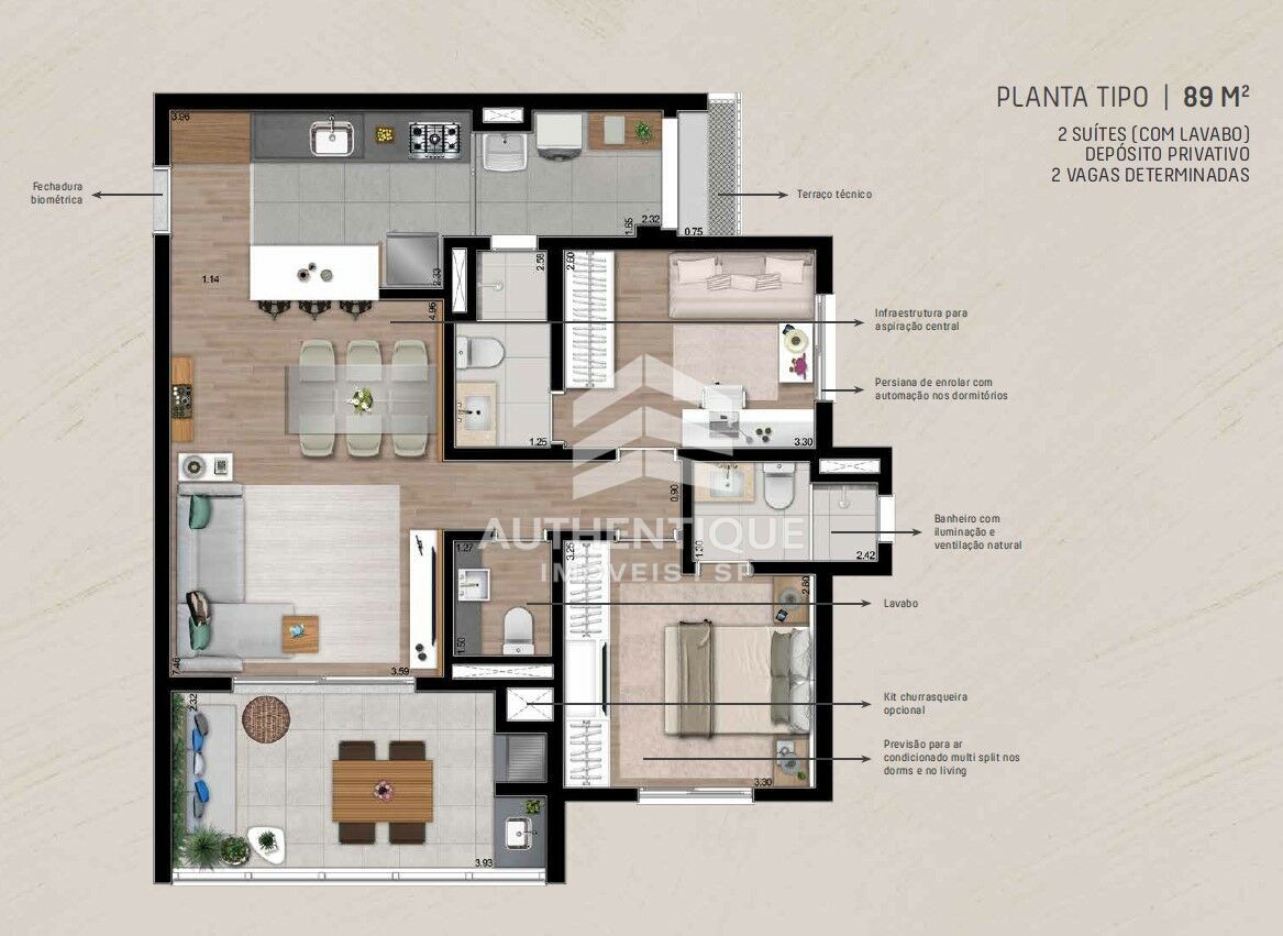 Apartamento, 2 quartos, 114 m² - Foto 30