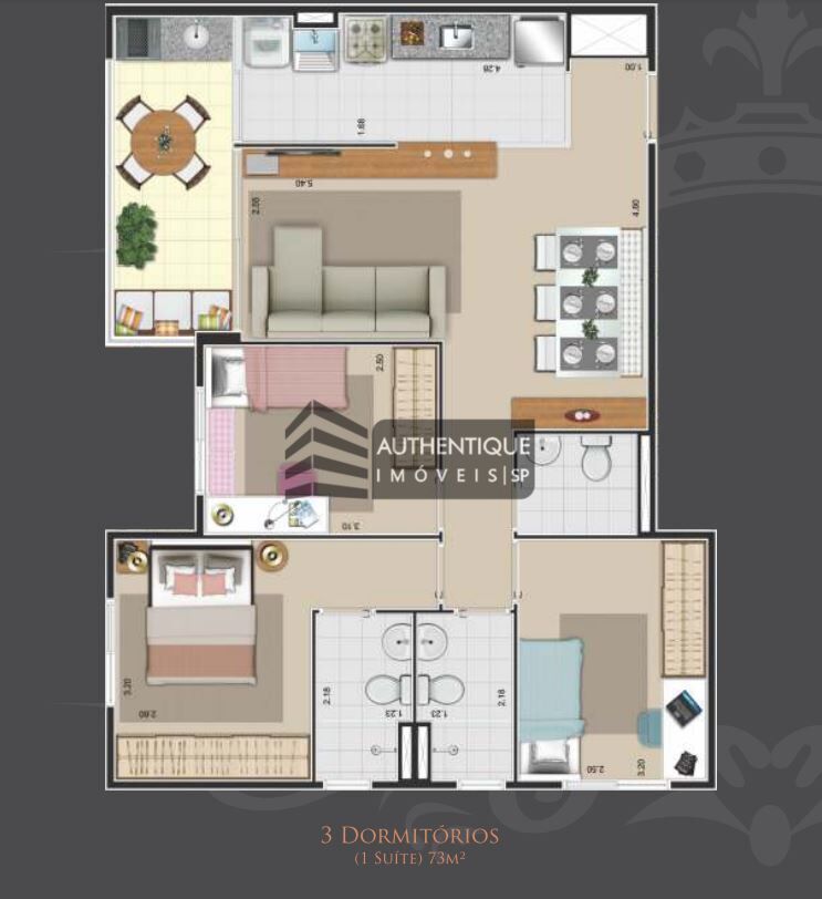 Apartamento à venda com 2 quartos, 57m² - Foto 20