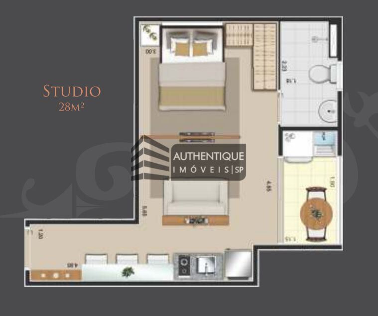 Apartamento à venda com 2 quartos, 57m² - Foto 24