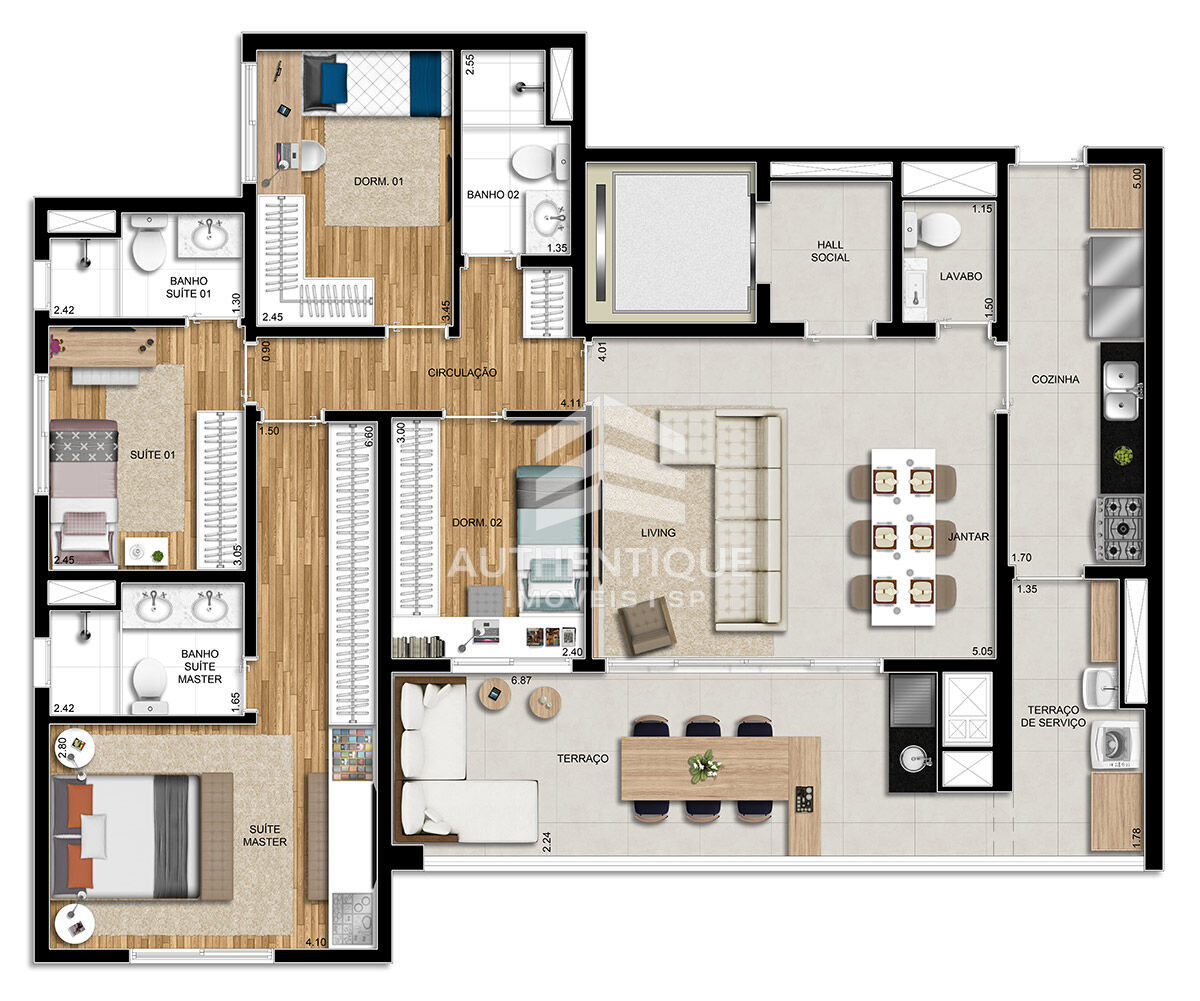 Apartamento, 3 quartos, 107 m² - Foto 30