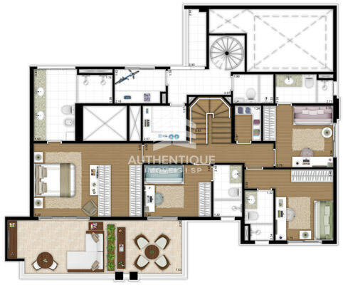 Cobertura, 4 quartos, 308 m² - Foto 27