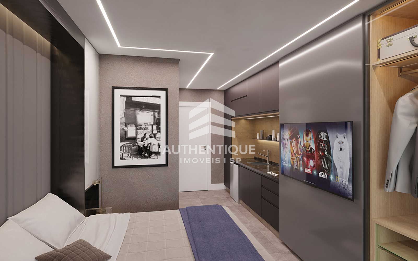 Apartamento, 1 quarto, 30 m² - Foto 6