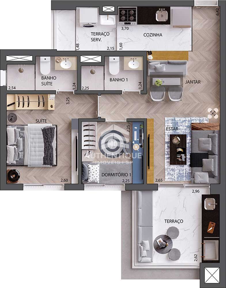 Apartamento, 1 quarto, 30 m² - Foto 26