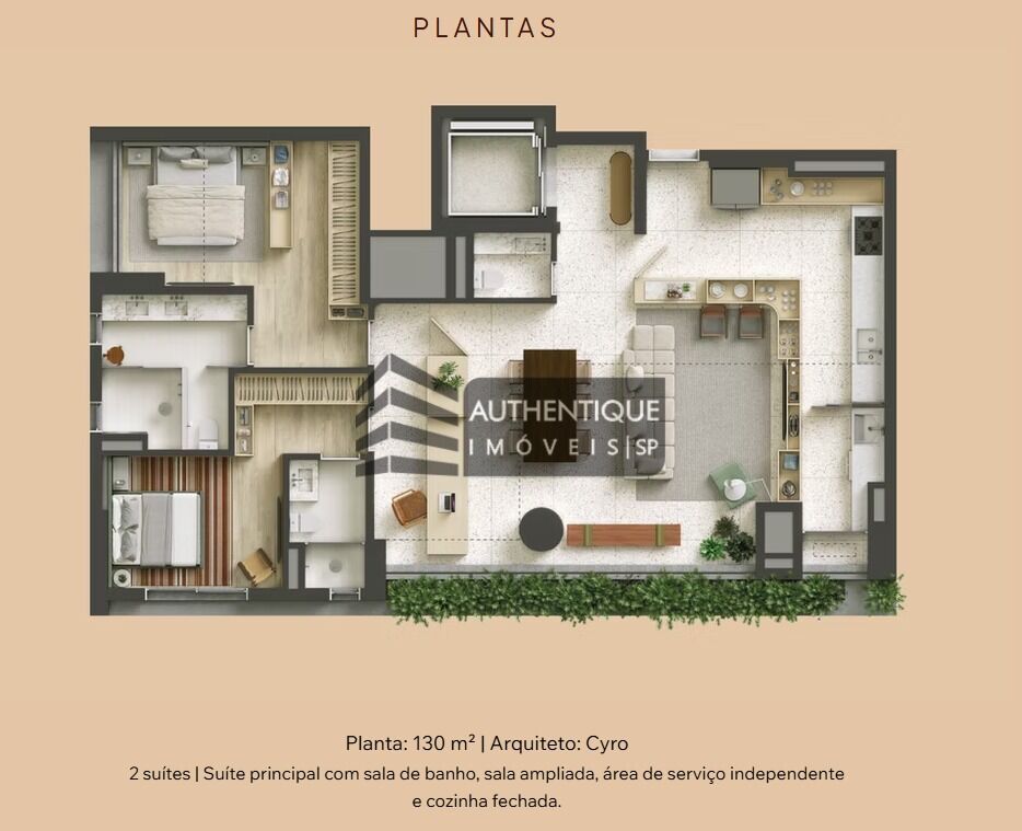 Apartamento, 3 quartos, 130 m² - Foto 22