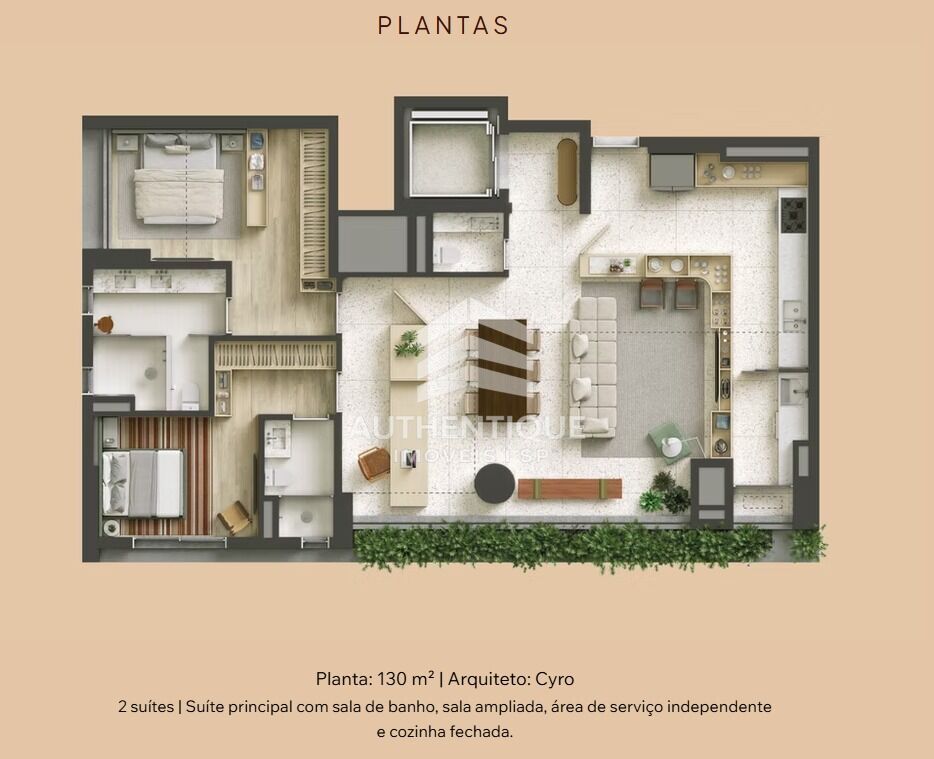 Apartamento, 3 quartos, 130 m² - Foto 22