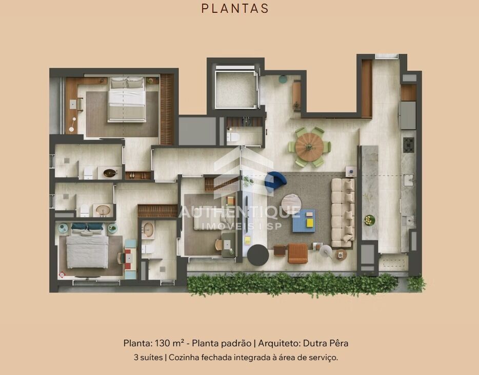 Apartamento, 3 quartos, 130 m² - Foto 24