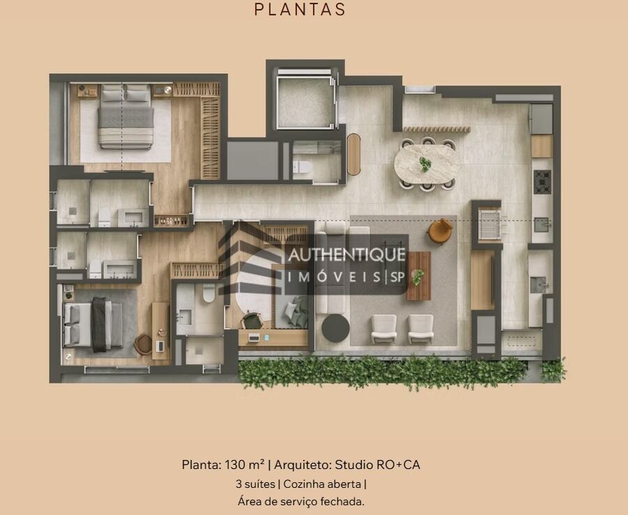 Apartamento, 3 quartos, 130 m² - Foto 23