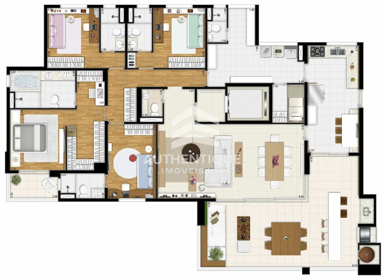 Apartamento, 4 quartos, 221 m² - Foto 30