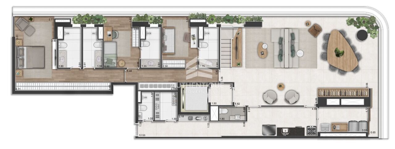 Apartamento, 4 quartos, 193 m² - Foto 46