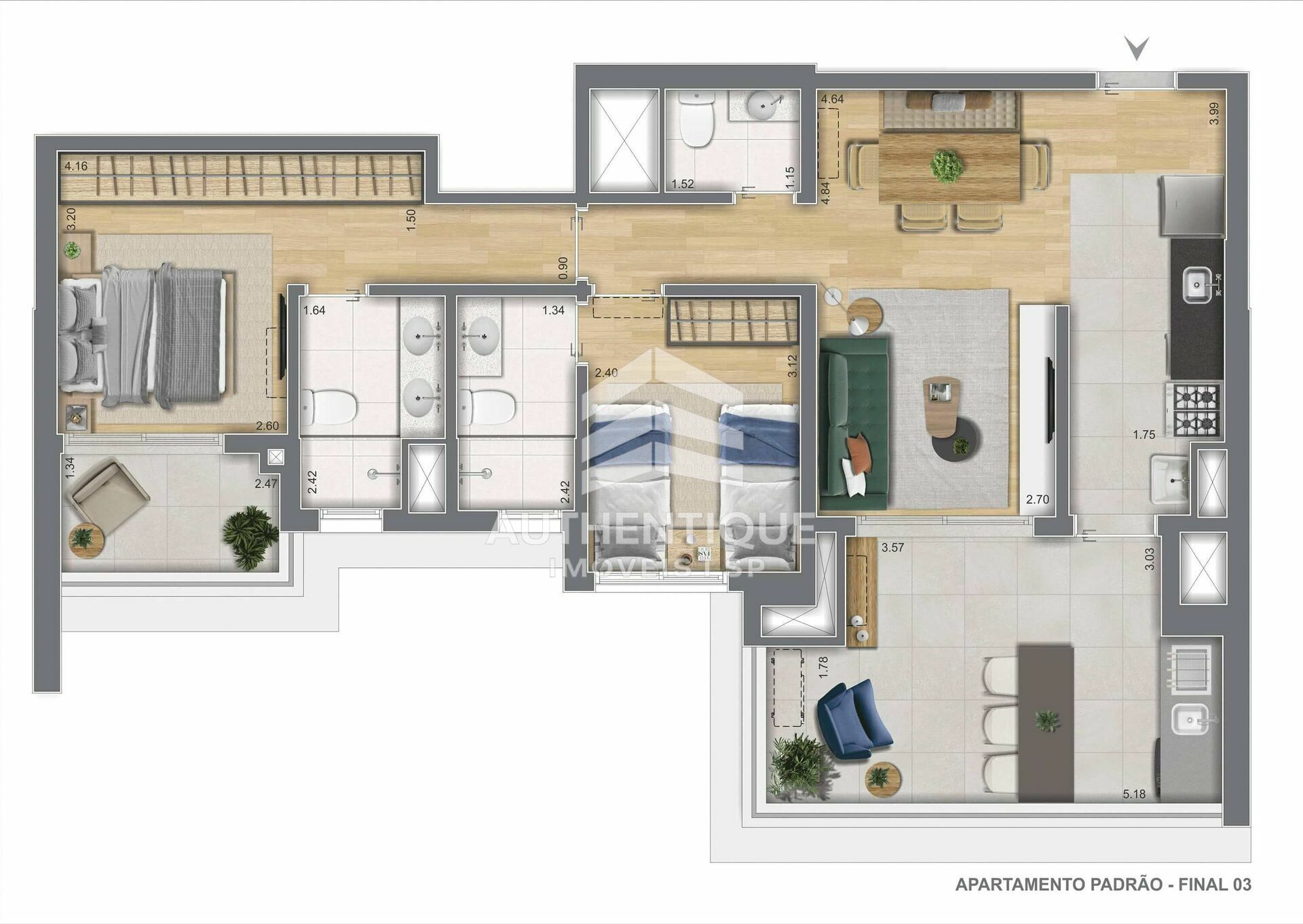Apartamento, 2 quartos, 108 m² - Foto 32