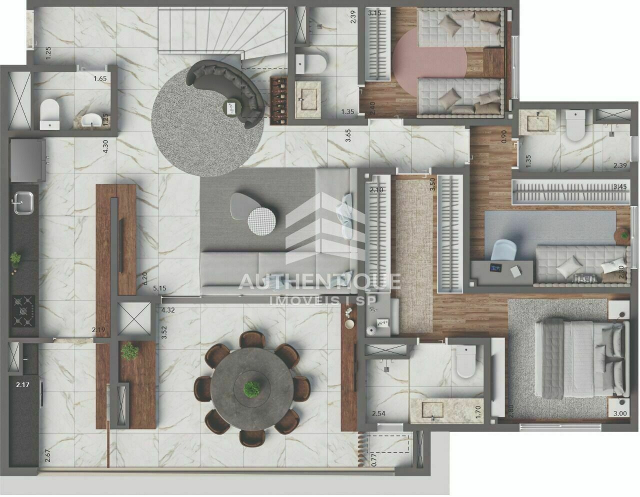 Apartamento, 3 quartos, 131 m² - Foto 16