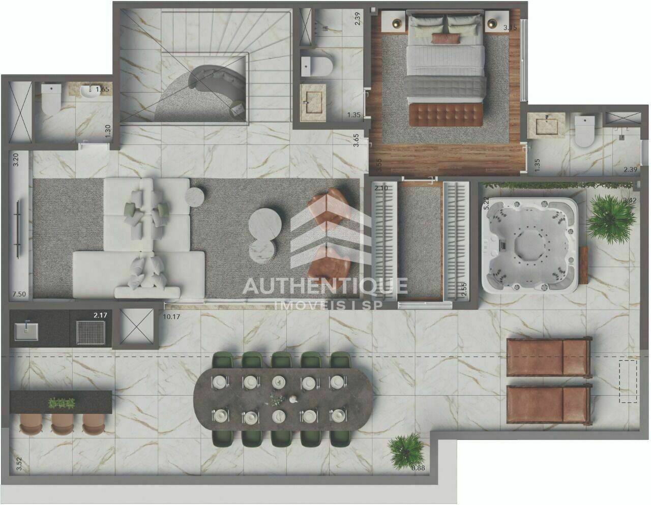Apartamento, 3 quartos, 131 m² - Foto 23