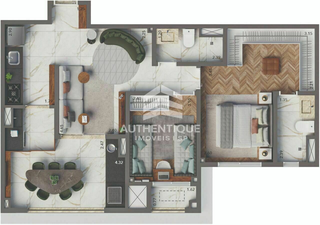 Apartamento, 3 quartos, 131 m² - Foto 20