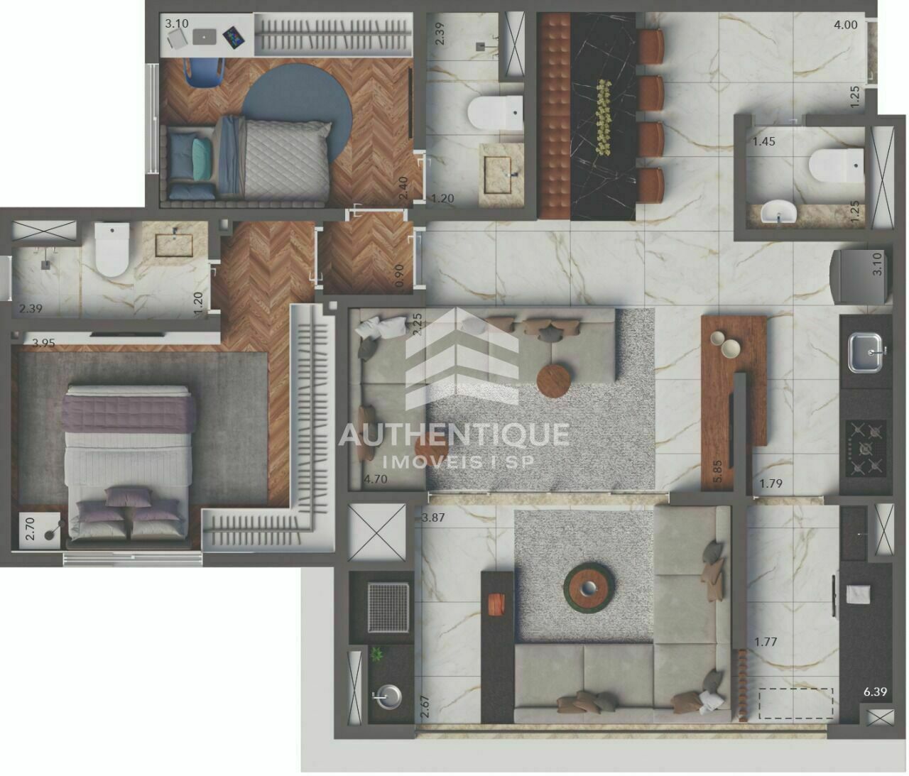 Apartamento, 3 quartos, 131 m² - Foto 18